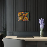 Monarch Butterfly Mandala - Acrylic Block