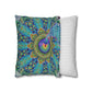 Pacio, Adam - Melek Taus Mandala - Suede Square Pillowcase