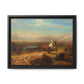 Bierstadt, Albert - The Last of the Buffalo  (1888) - Matte Canvas, Framed