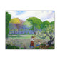 Ranson, Paul - Picking Flowers (1890) - Canvas Block, unframed