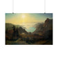 Bierstadt, Albert - Donner Lake from the Summit (1873) - Satin Posters