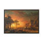 Bierstadt, Albert - Emigrants Crossing the Plains (1867) - Matte Canvas, Framed
