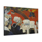 Gauguin, Paul - Vision of the Sermon (1888) - Canvas Block, unframed