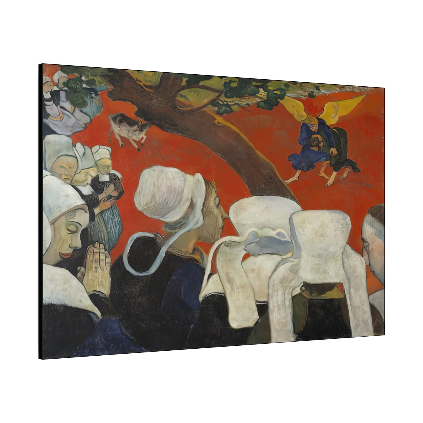 Gauguin, Paul - Vision of the Sermon (1888) - Canvas Block, unframed
