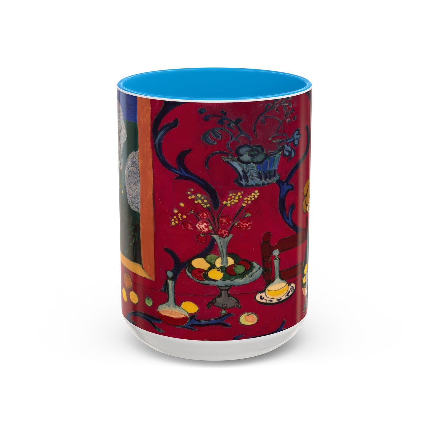 Matisse, Henri - The Dessert Harmony in Red (1908) - Colorful Accent Mugs