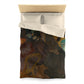 Toulouse-Lautrec, Henri - At the Moulin Rouge (1892) - Microfiber Duvet Cover