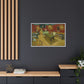 Van Gogh, Vincent - The Night Cafe (1888) - Matte Canvas, Framed
