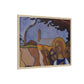 Filiger, Charles - Virgin and Two Angels (1895) - Matte Canvas, Framed