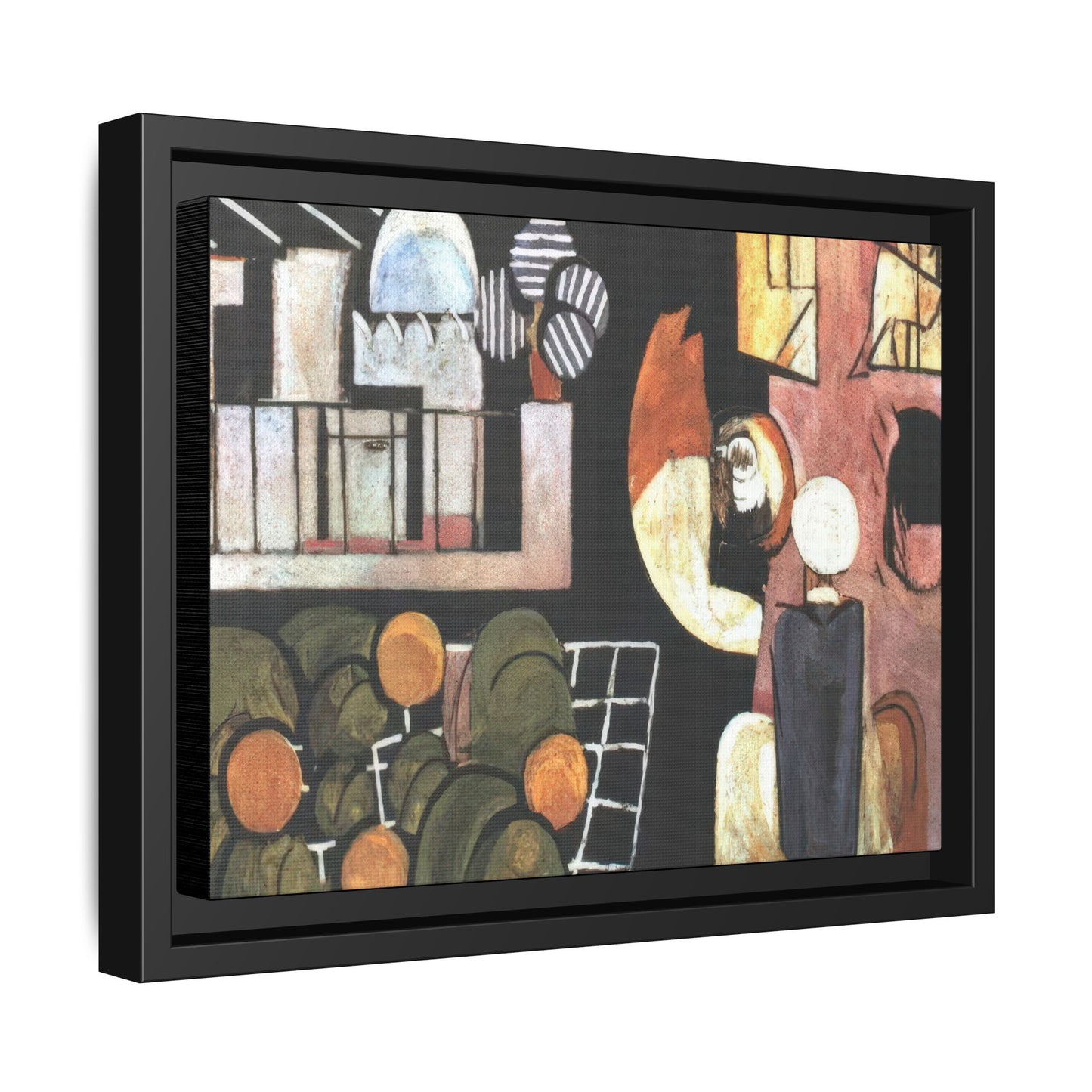 Matisse, Henri - The Moroccans (1916) - Matte Canvas, Framed