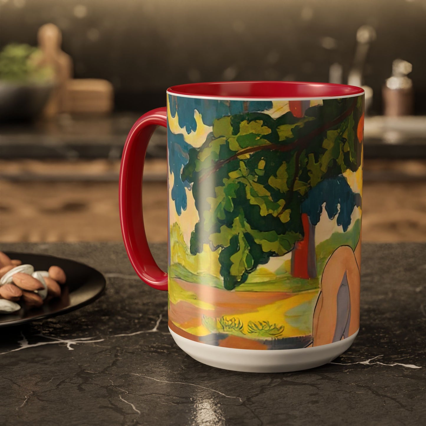 Ranson, Paul - Bather (1898) - Colorful Accent Mugs
