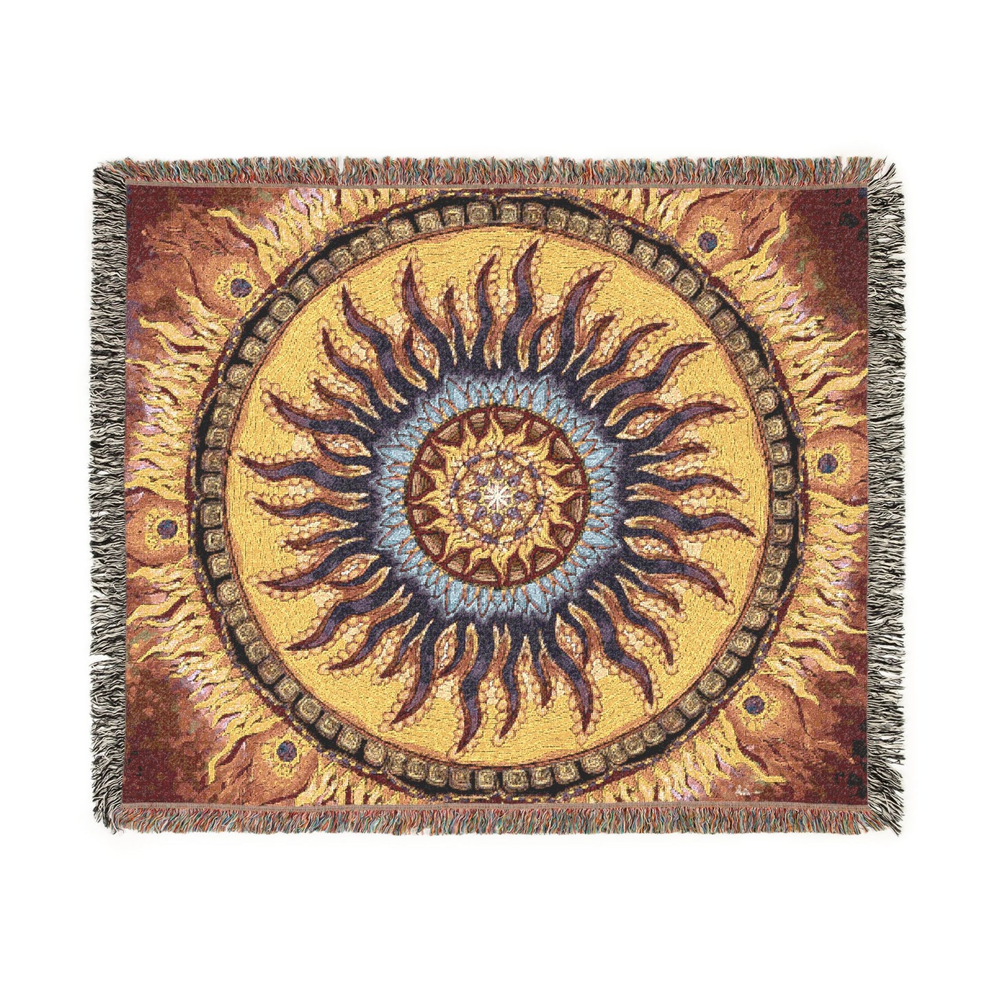 Pacio, Adam - Solar Disc Mandala - Woven Blanket