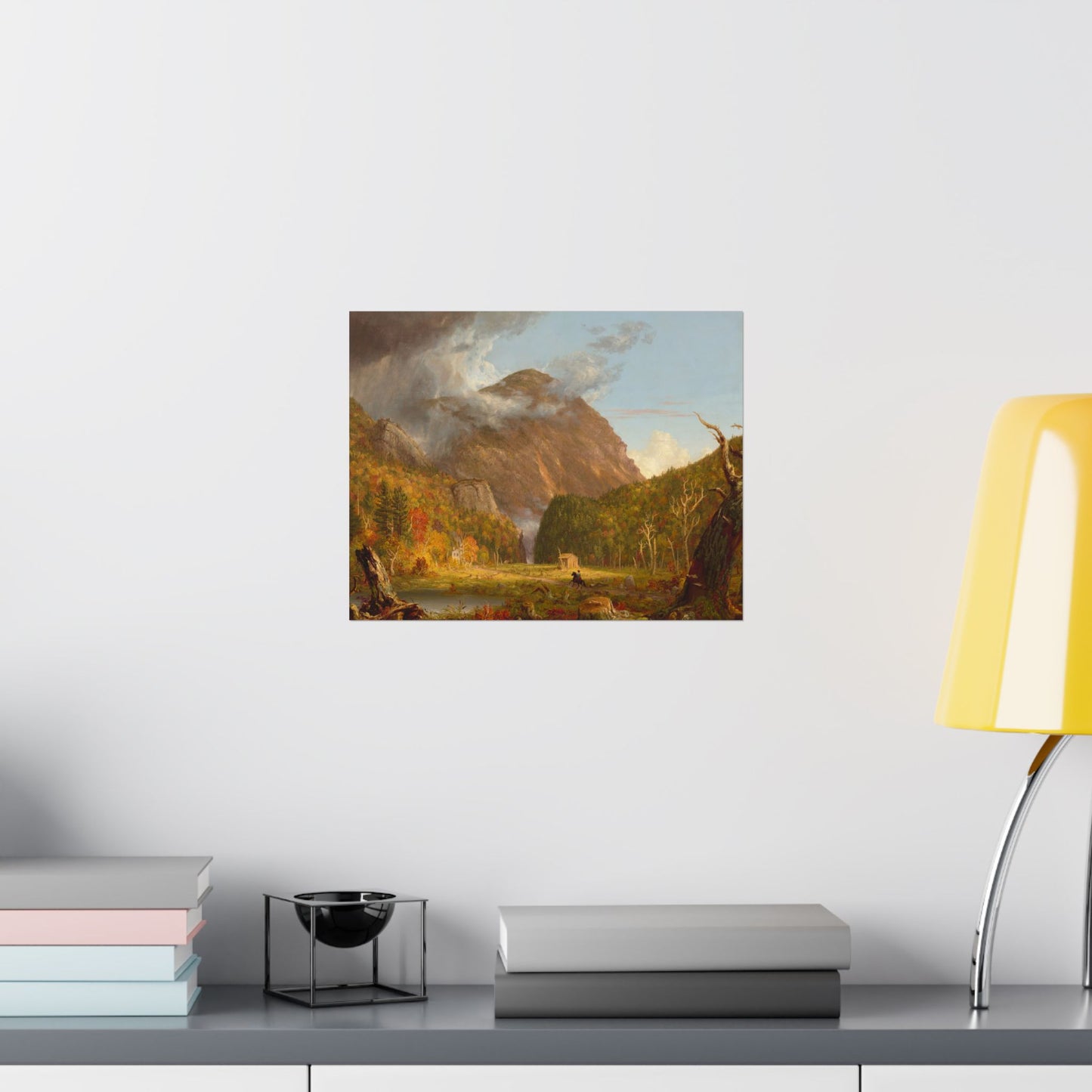Cole. Thomas - The Notch of the White Mountains (1839) - Satin Posters