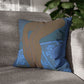 Ranson, Paul - The Blue Bather (1891) - Suede Square Pillowcase