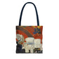 Gauguin, Paul - Vision of the Sermon (Jacob Wrestling with the Angel) (1888) - Tote Bag