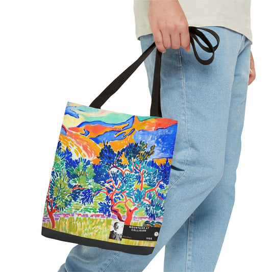 Derain, André - Mountains at Collioure (1905) - Tote Bag