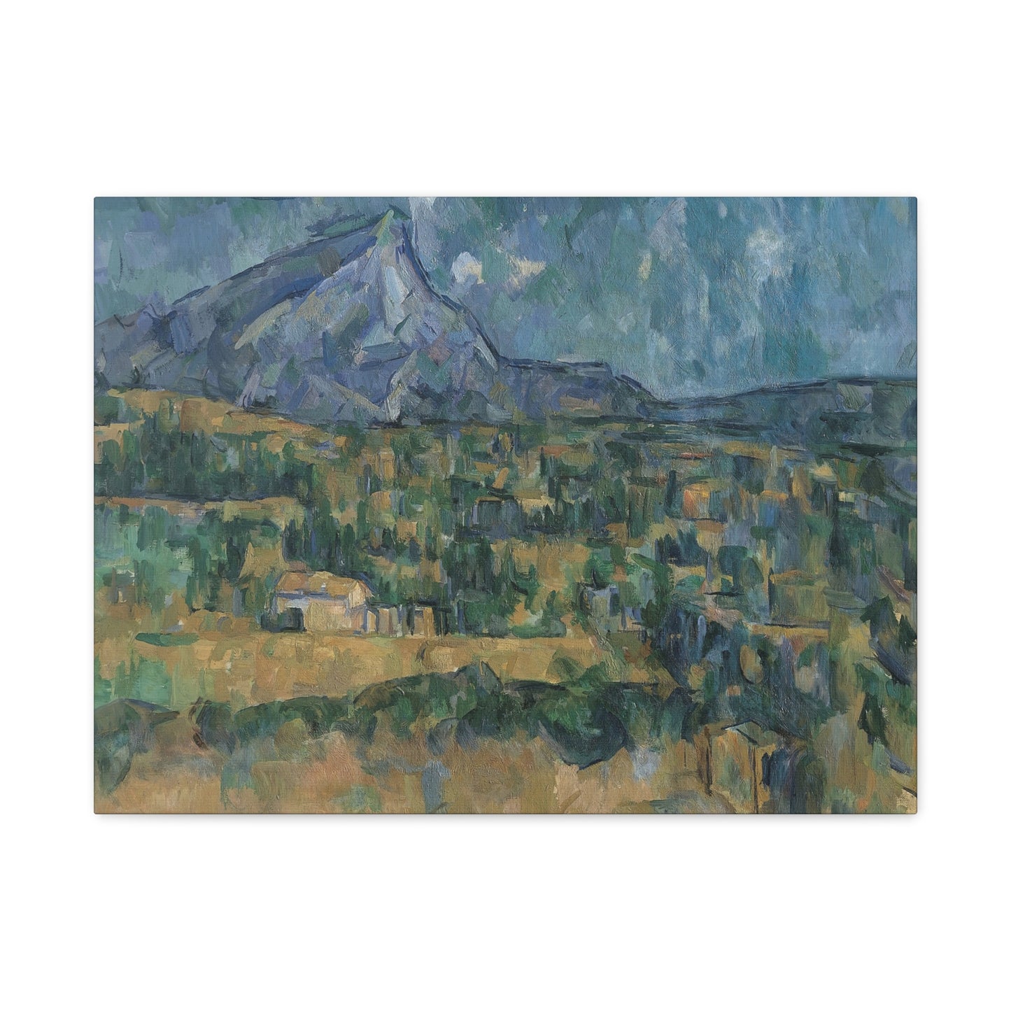 Cézanne, Paul - Mont Sainte-Victoire (1902) - Canvas Block, unframed