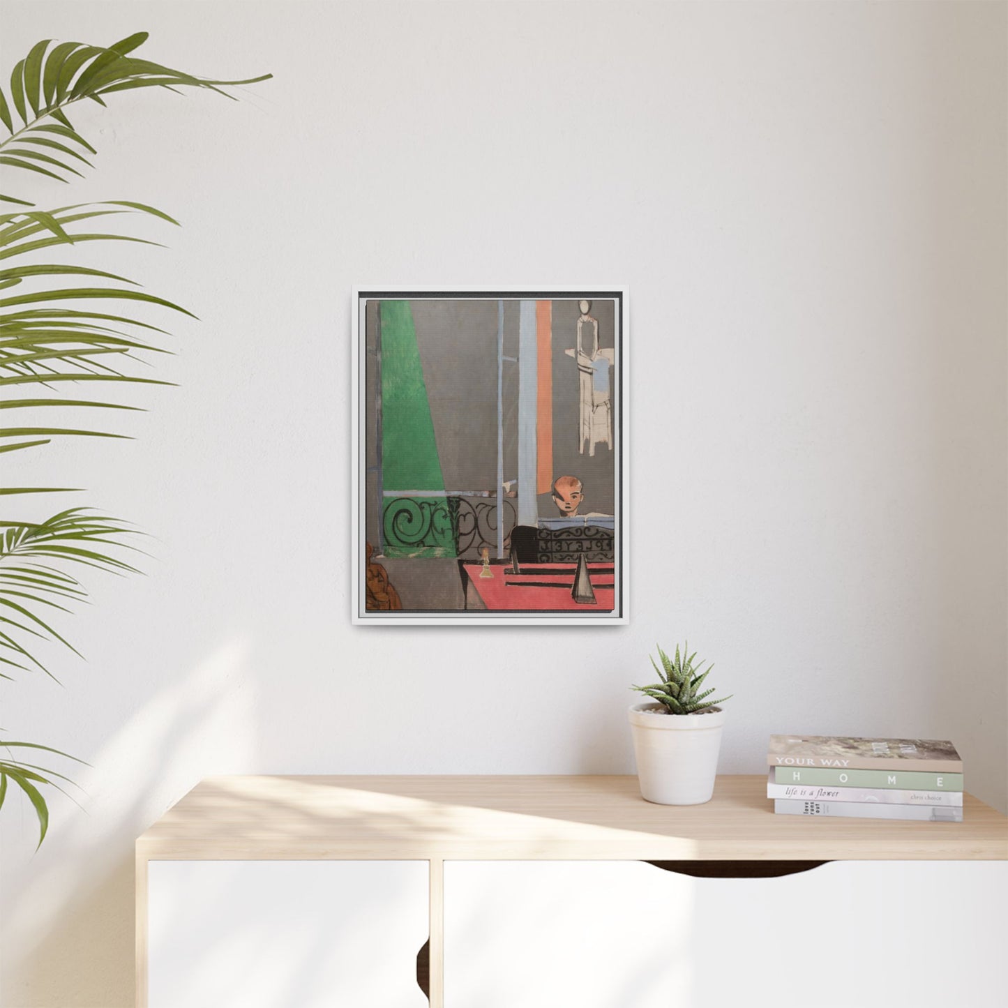 Matisse, Henri - Piano Lesson (1916) - Matte Canvas, Framed
