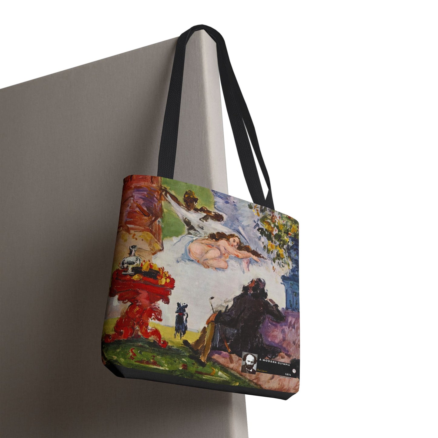 Cézanne, Paul - A Modern Olympia (1874) - Tote Bag