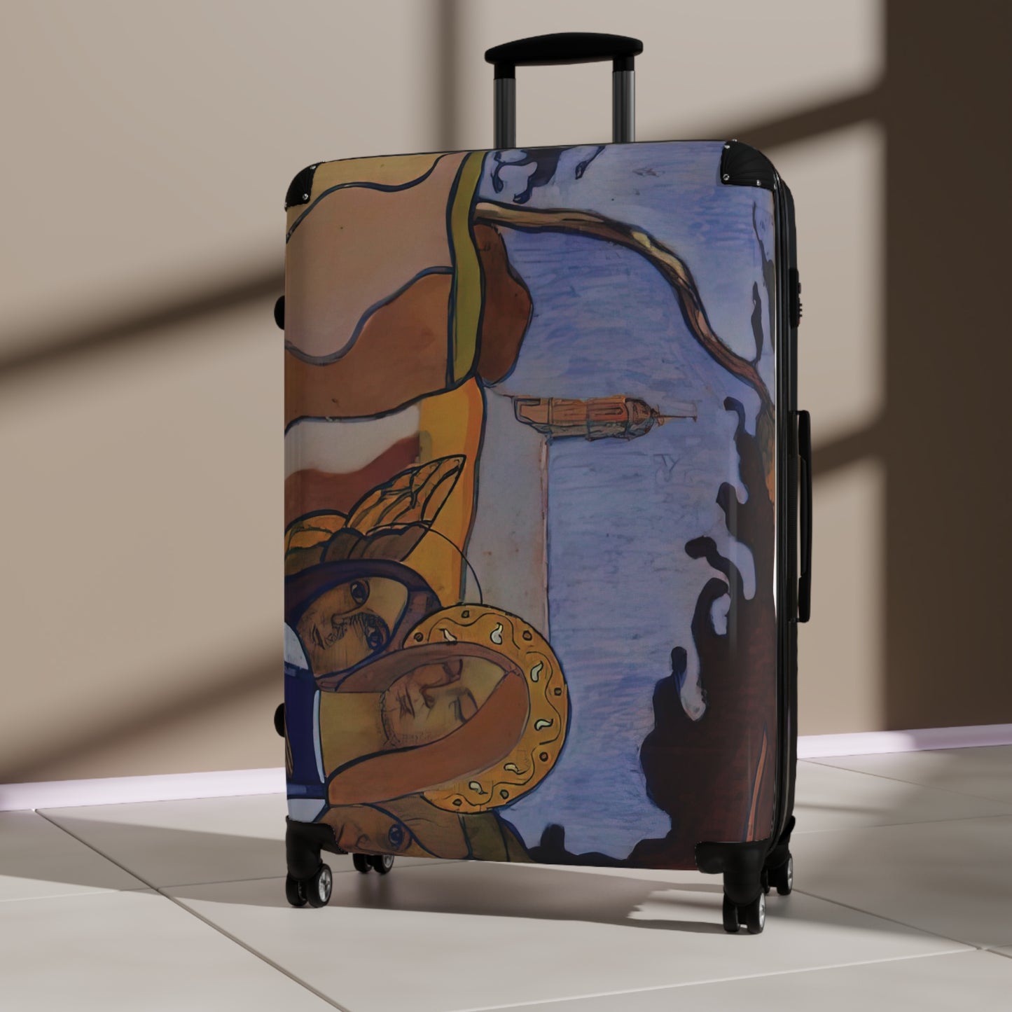 Filiger, Charles - Virgin and Two Angels (1895) - Suitcase