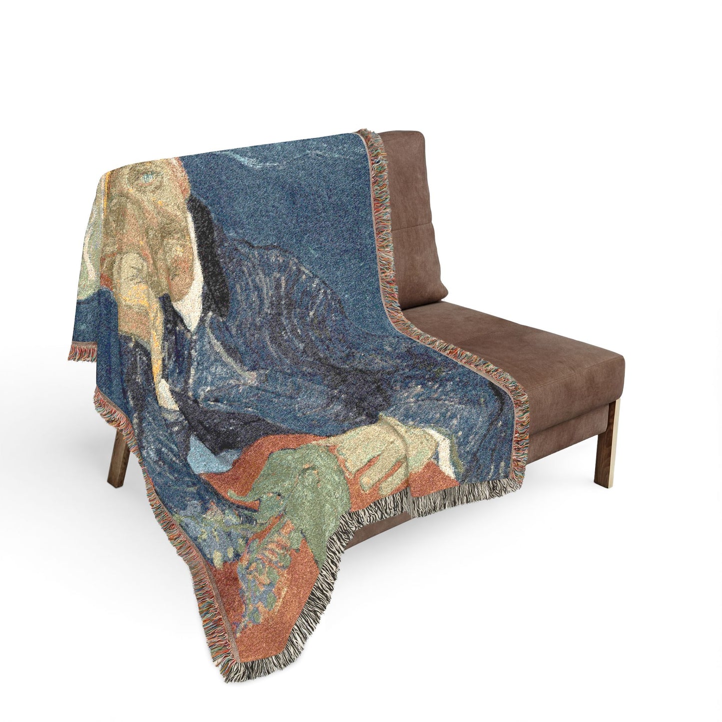 Van Gogh, Vincent - Portrait of Dr. Paul Gachet (1890) - Woven Blanket