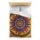 Pacio, Adam - Solar Disc Mandala - Microfiber Duvet Cover