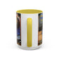 Filiger, Charles - The Recumbent Christ (1895) - Colorful Accent Mugs
