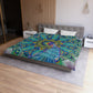 Pacio, Adam - Melek Taus Mandala - Microfiber Duvet Cover