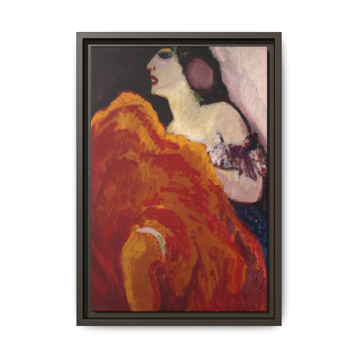 Van Dongen, Kees - The Red Dancer (1907) - Matte Canvas, Framed