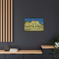 Van Gogh, Vincent - The Yellow House (1888) - Matte Canvas, Framed
