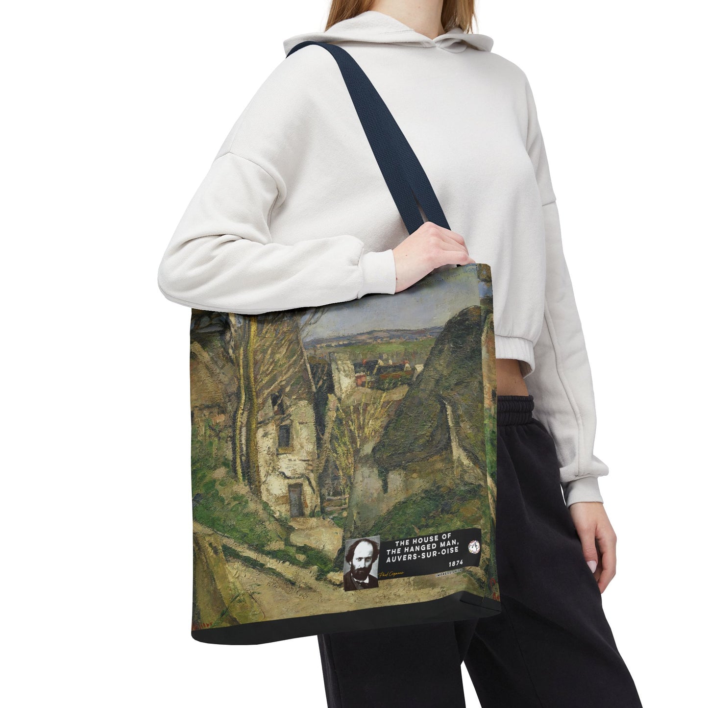 Cézanne, Paul - The House of the Hanged Man, Auvers-sur-Oise (1874) - Tote Bag