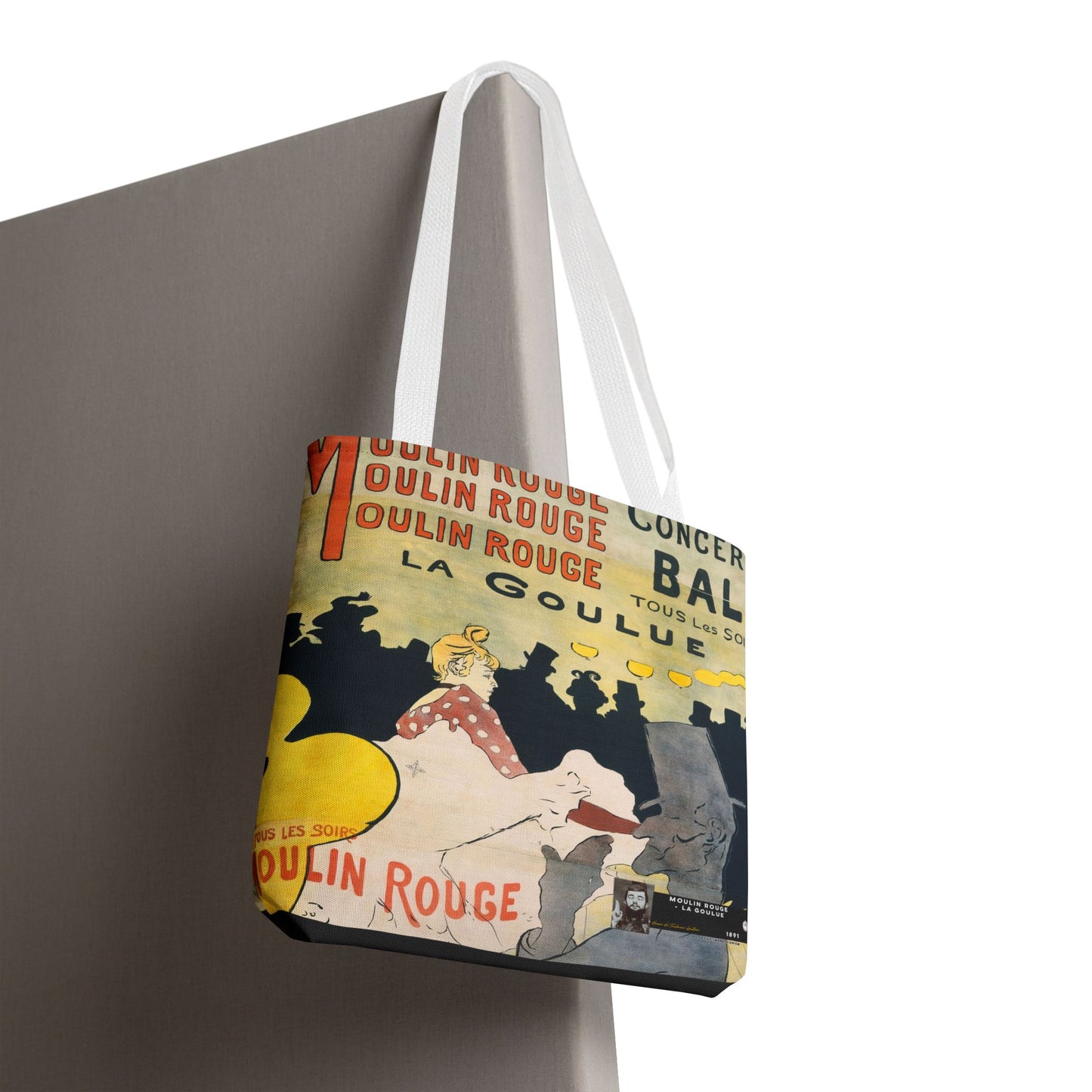 Toulouse-Lautrec, Henri - Moulin Rouge - La Goulue (1891) - Tote Bag