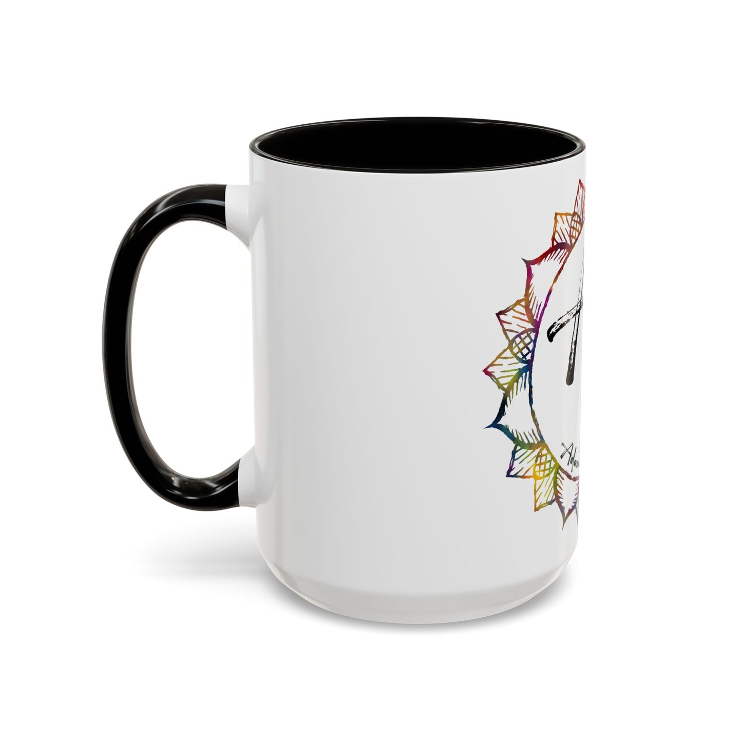 AdamPacio.com - White Logo - Colorful Accent Mugs