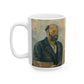 Cézanne, Paul - Portrait of the Artist with a Palette (1890) - Ceramic Mug