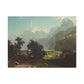Bierstadt, Albert - Lake Lucerne (1858) - Canvas Block, unframed