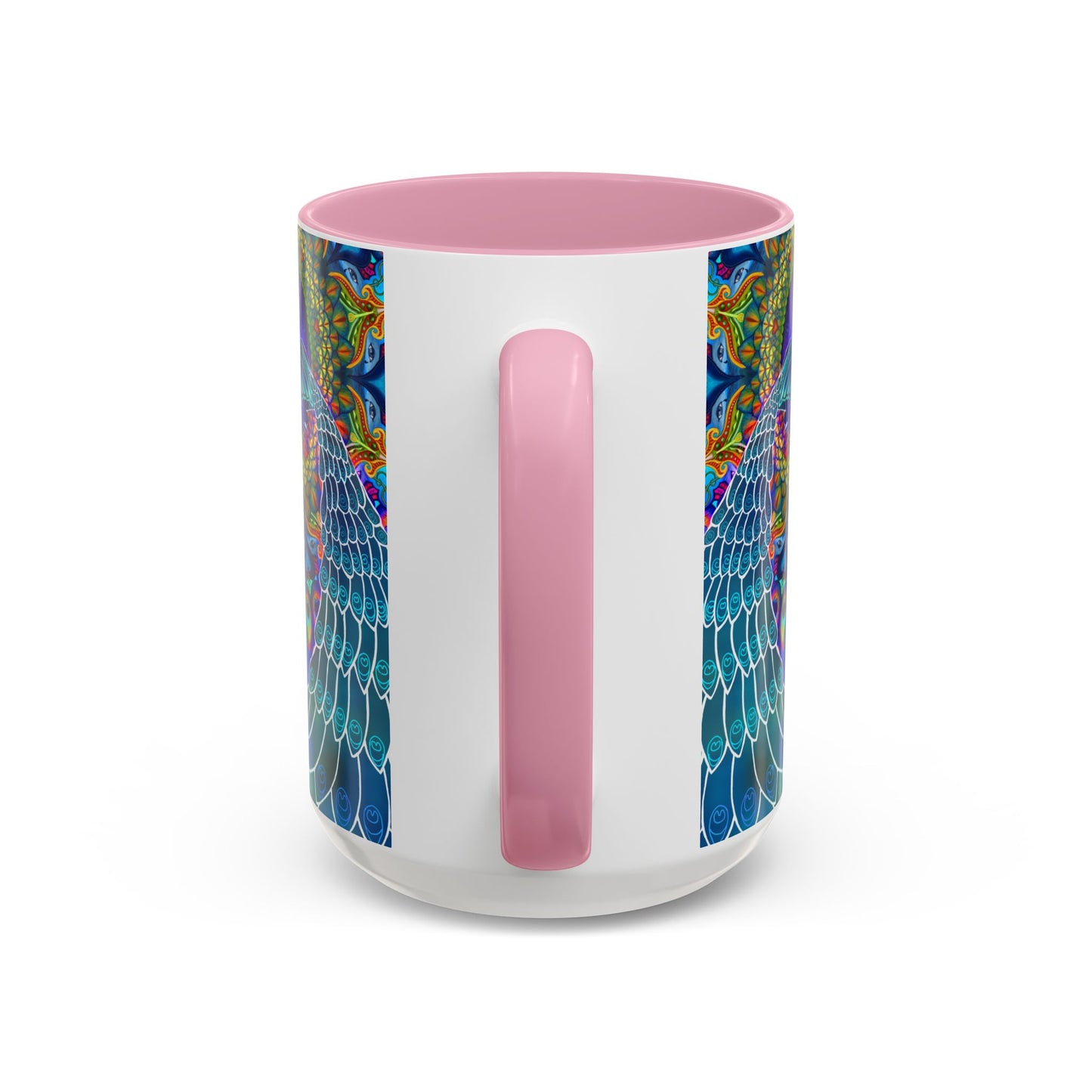 Pacio, Adam - Melek Taus Mandala - Colorful Accent Mugs