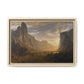 Bierstadt, Albert - Looking Down Yosemite Valley (1865) - Matte Canvas, Framed