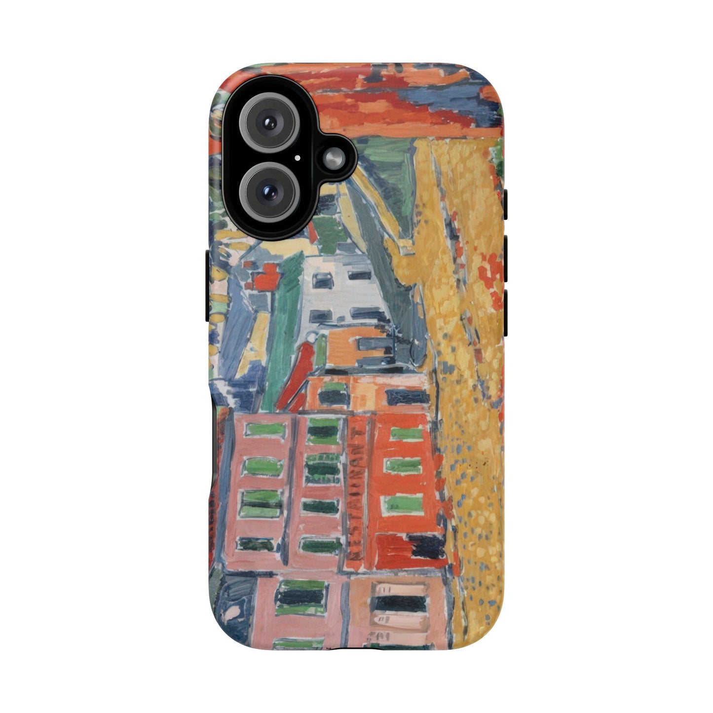 de Vlaminck, Maurice - Restaurant de la Machine à Bougival (1905) - Tough Phone Cases