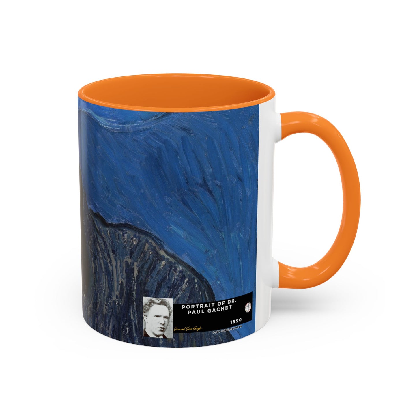 Van Gogh, Vincent - Portrait of Dr. Paul Gachet (1890) - Colorful Accent Mugs