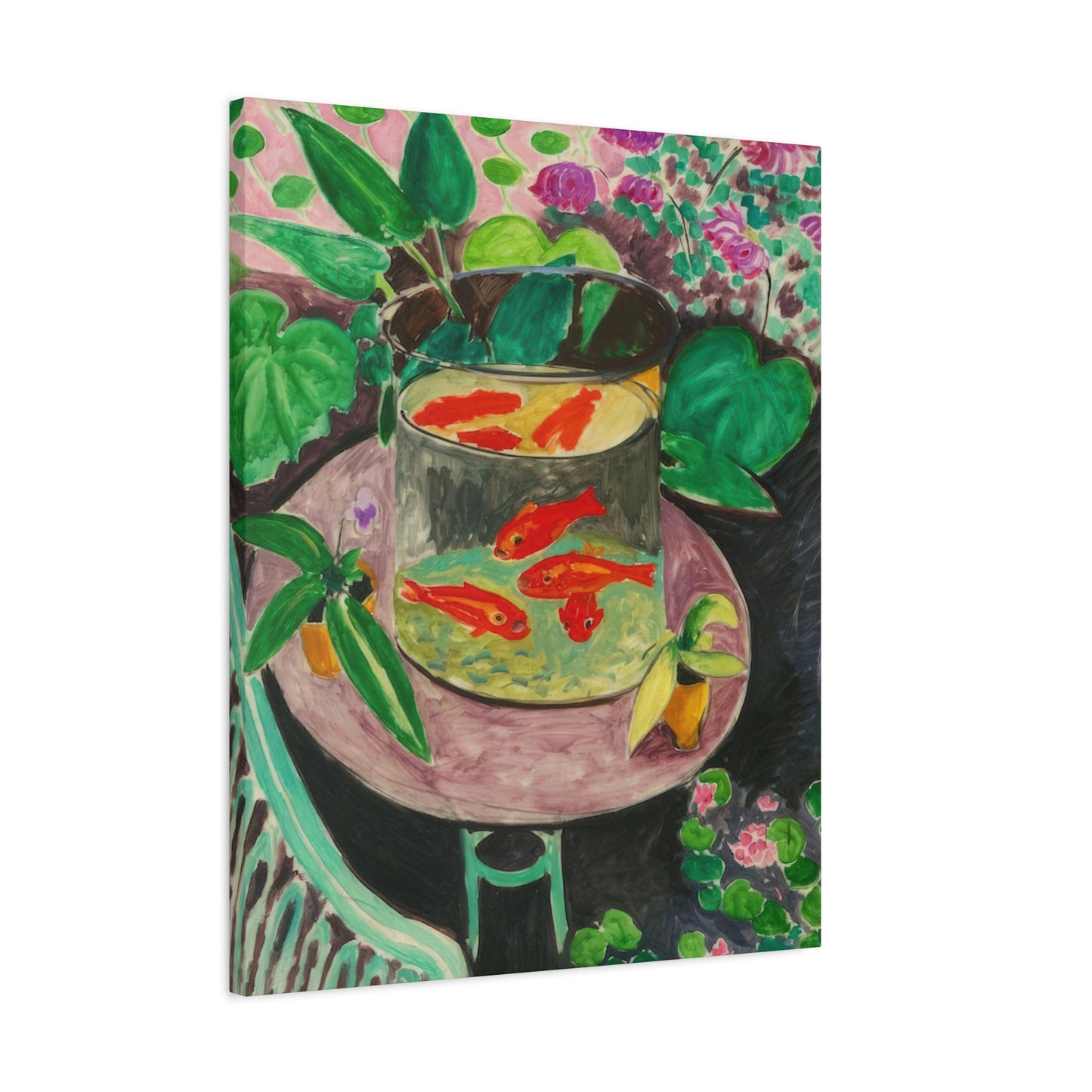 Matisse, Henri - The Goldfish (1912) - Canvas Block, unframed