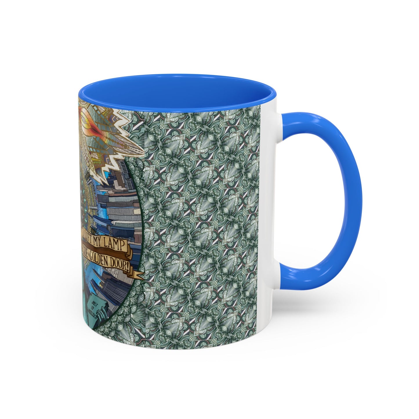 Pacio, Adam - Liberty Mandala - Colorful Accent Mugs