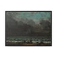 Courbet, Gustave - The Sea (1865) - Matte Canvas, Framed