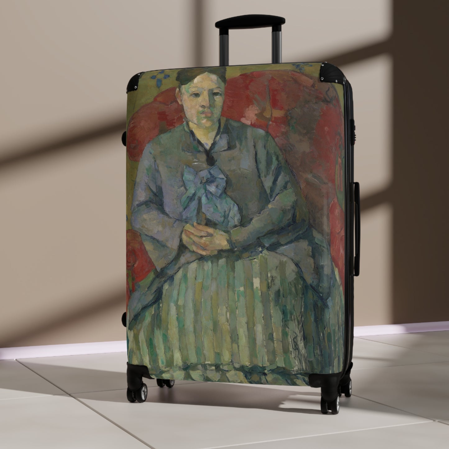 Cézanne, Paul - Madame Cezanne in a Red Armchair (1877) - Suitcase
