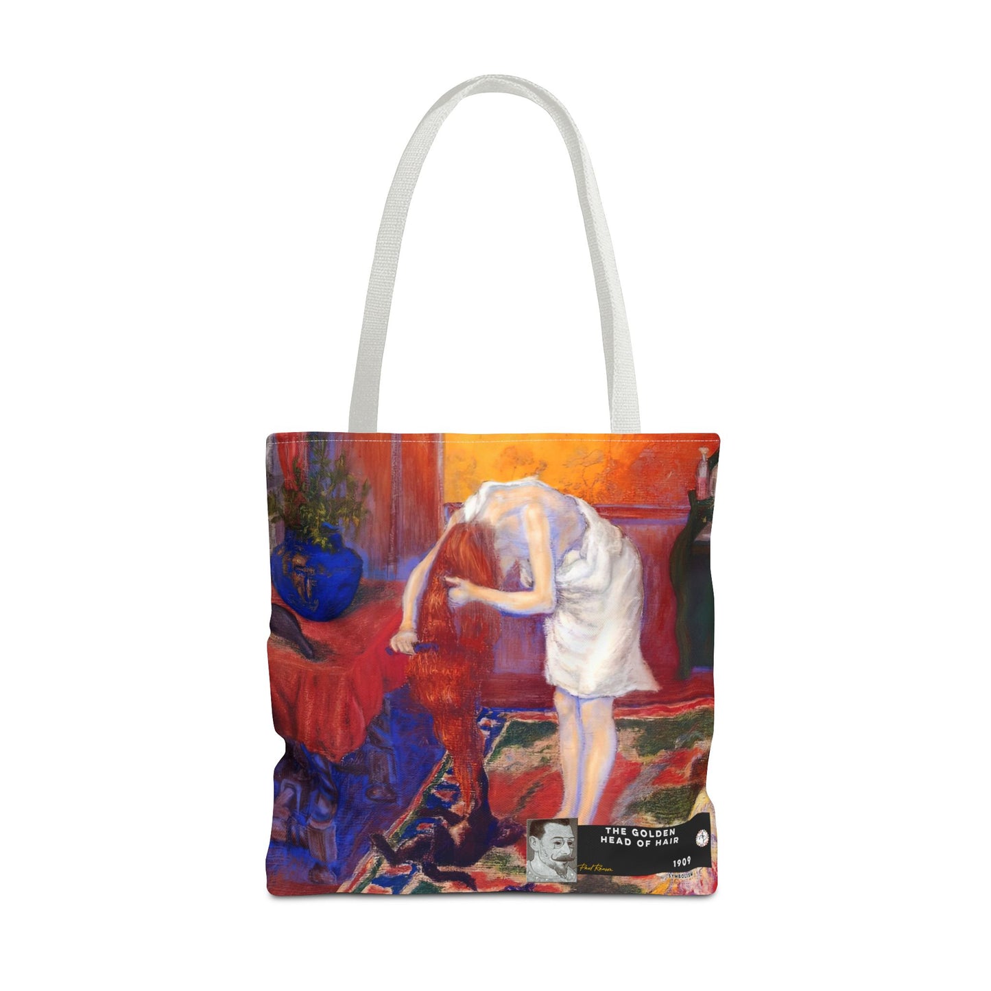 Ranson, Paul - The Golden Head of Hair (1909) - Tote Bag