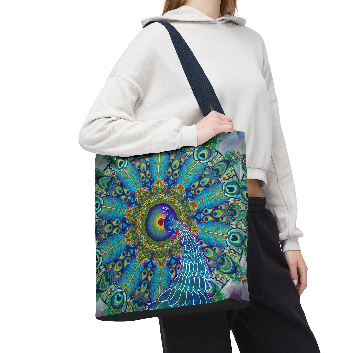 Pacio, Adam - Melek Taus Mandala - Tote Bag