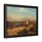Bierstadt, Albert - The Last of the Buffalo  (1888) - Matte Canvas, Framed