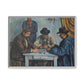 Cézanne, Paul - The Card Players (1892) - Matte Canvas, Framed