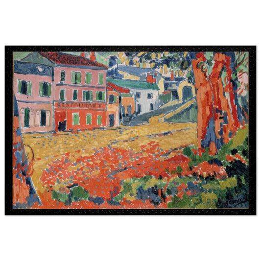 de Vlaminck, Maurice - Restaurant de la Machine à Bougival (1905) - 1000pc Jigsaw Puzzle