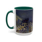 Pissarro, Camille - The Boulevard Montmartre At Night (1897) - Colorful Accent Mugs