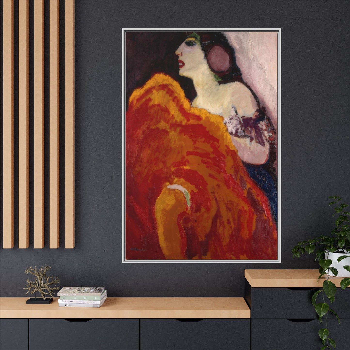 Van Dongen, Kees - The Red Dancer (1907) - Matte Canvas, Framed