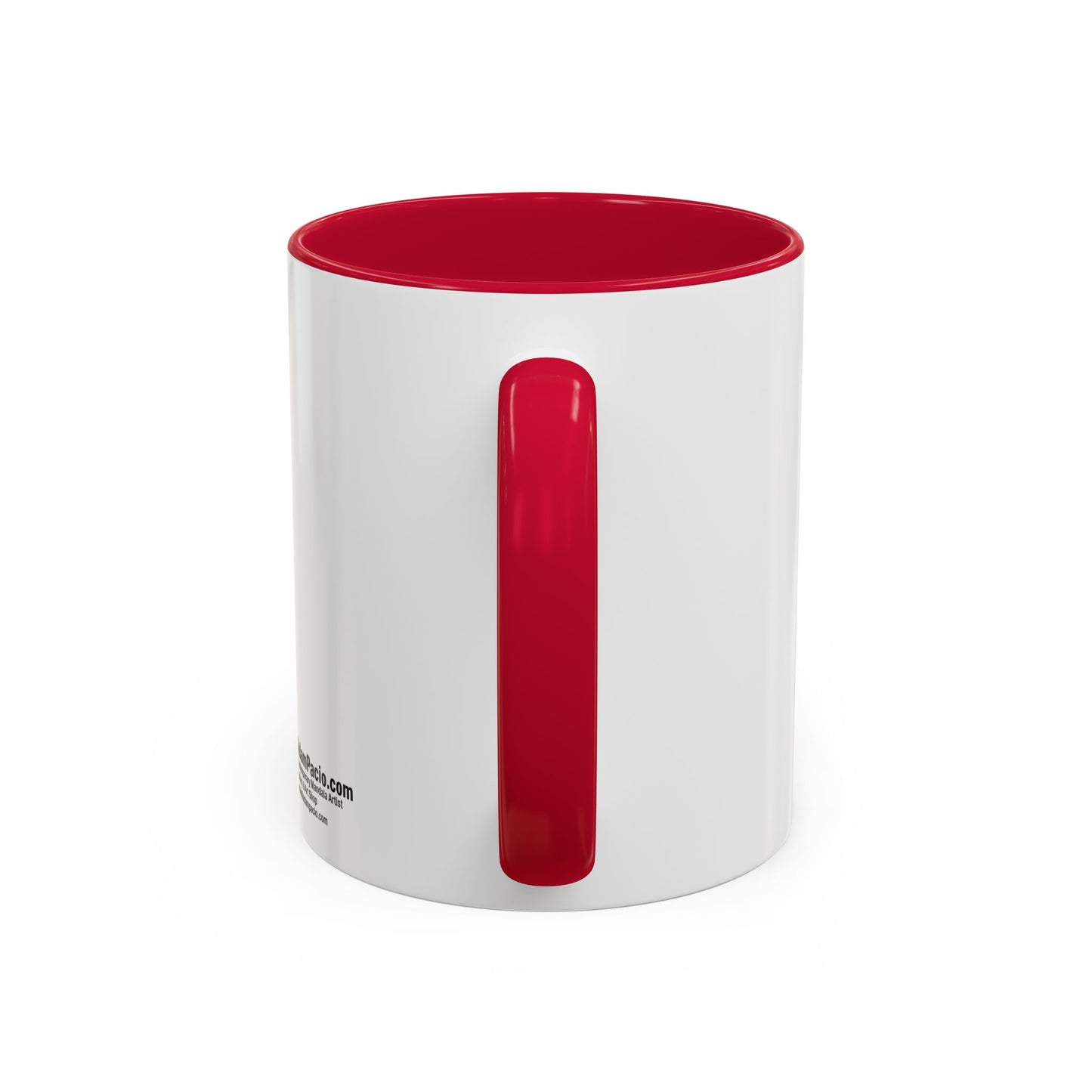 AdamPacio.com - Black Logo - Colorful Accent Mugs